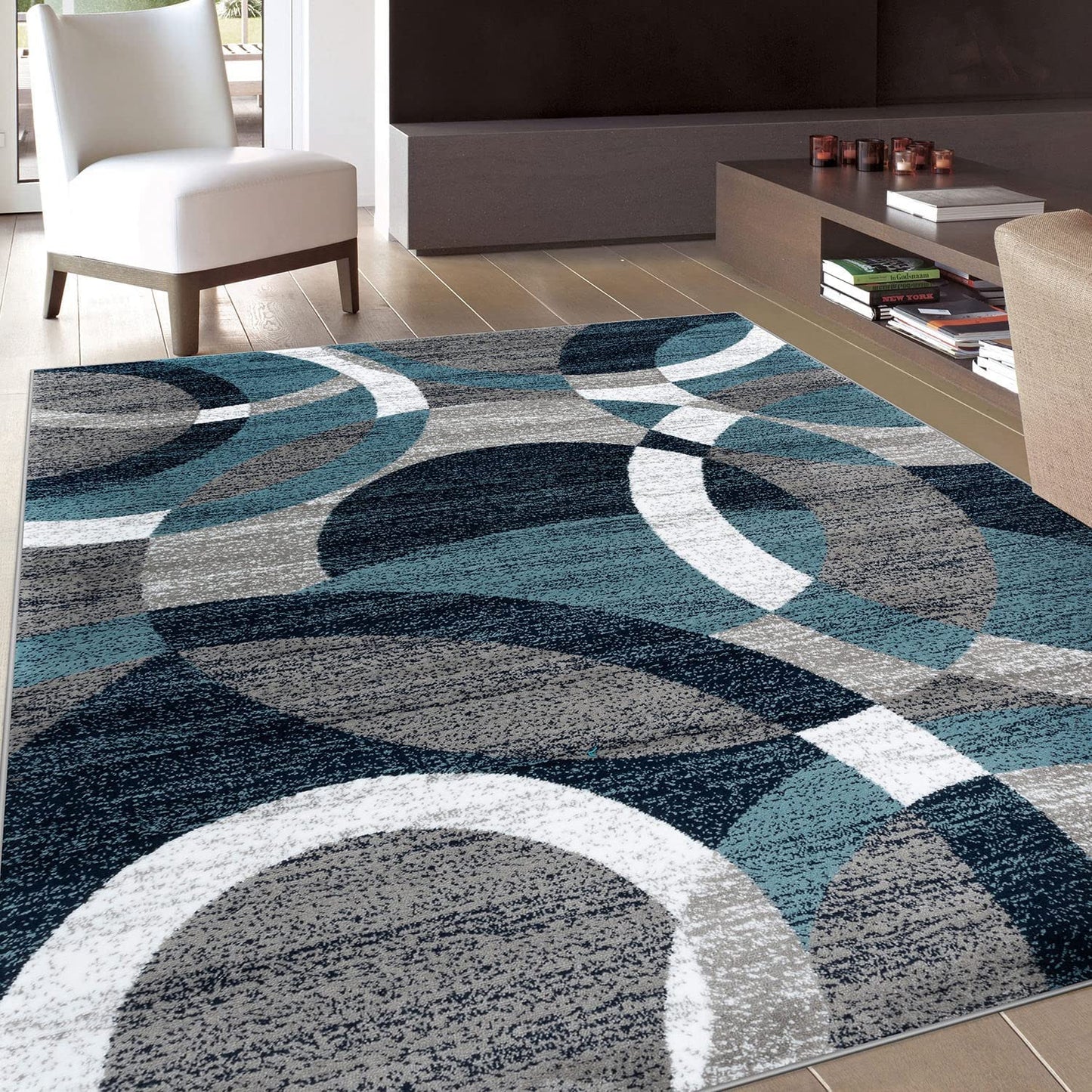 Nordic Geometric Carpet