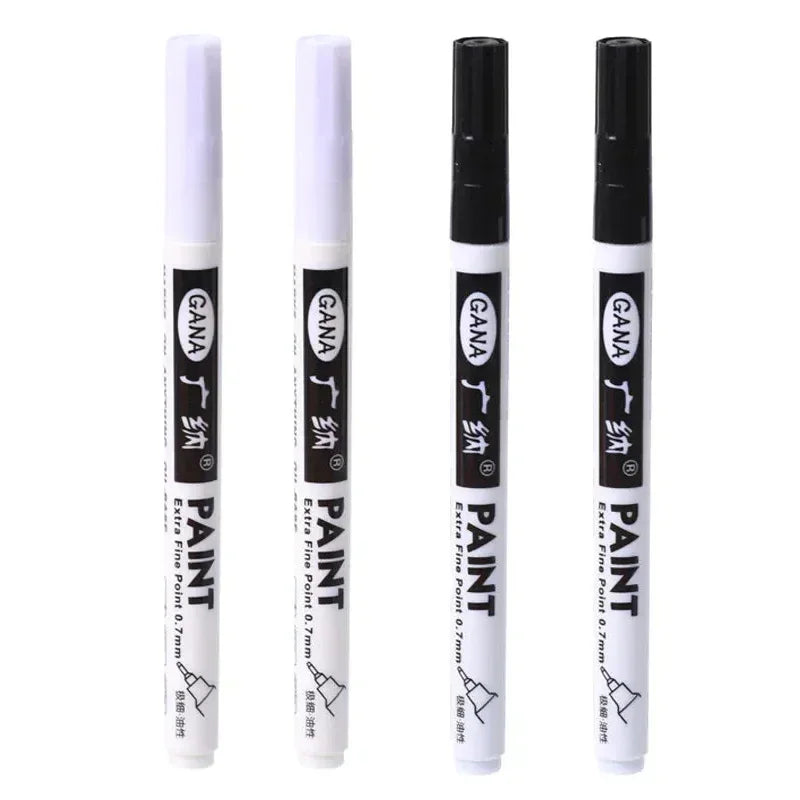 Oil-Based Paint Marker Pen Set – 0.7mm Extra Fine