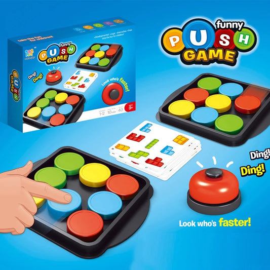 Crazy Push Music Children's Fun Card Game