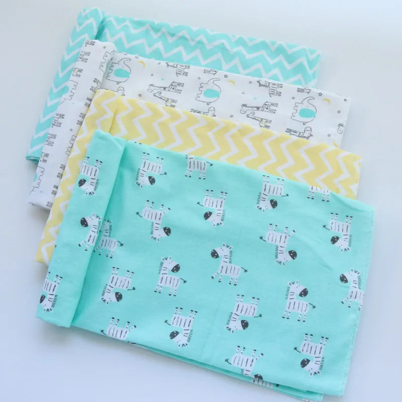 4Pcs/Pack 76x76cm 100% Cotton Flannel Diapers