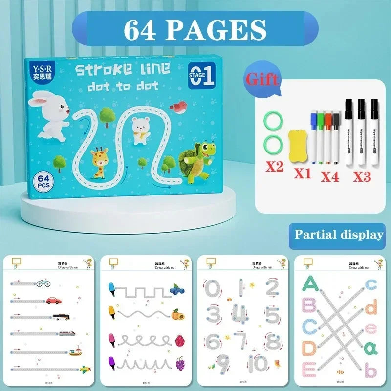 Reusable Magical Tracing Workbook
