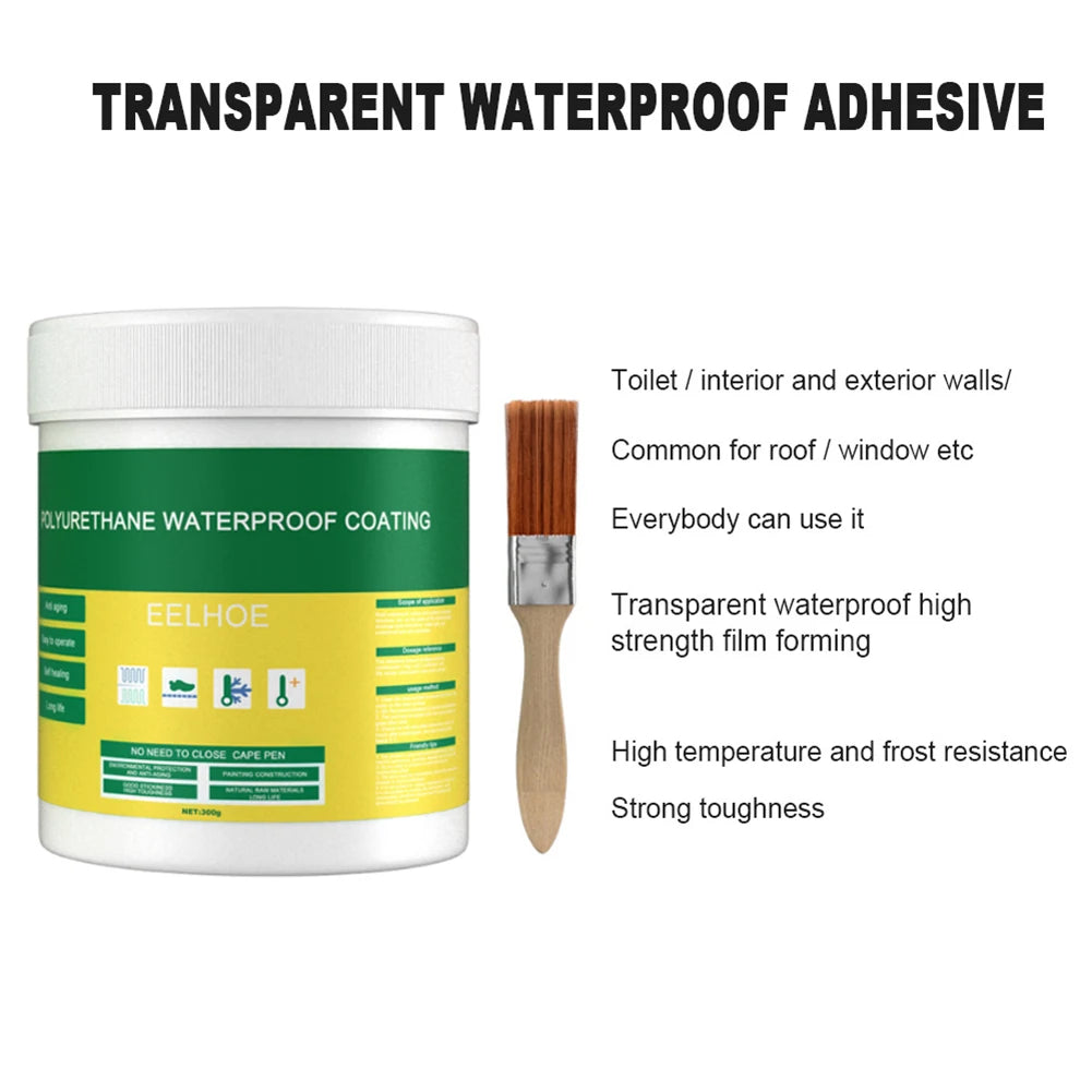 100/900g Transparent Waterproof Agent Toilet Anti-Leak Glue