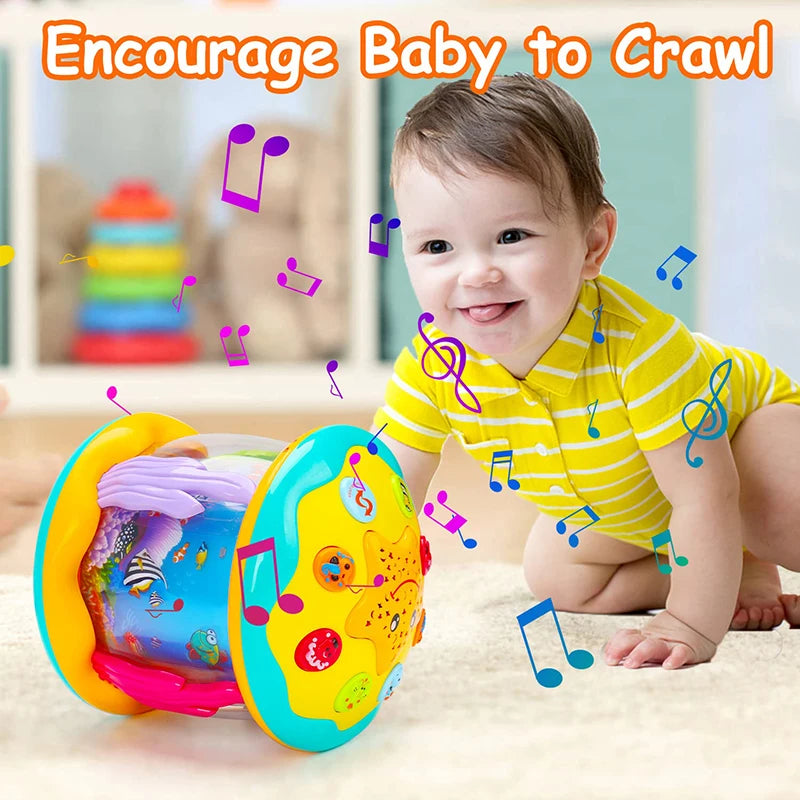1-3 Years Babies Ocean Light Rotary Projector Musical Toy