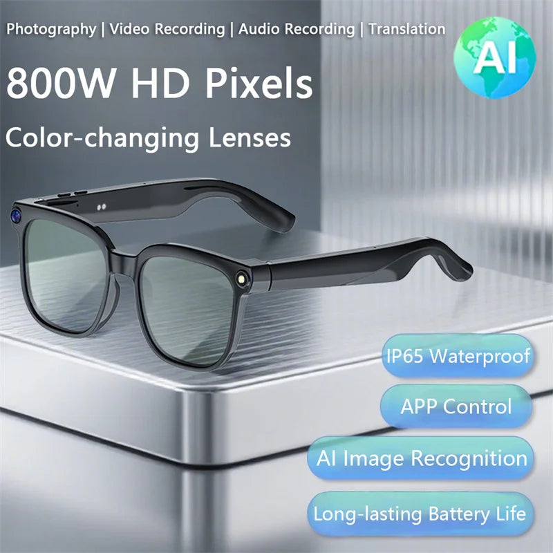 AI Camera Smart Glasses
