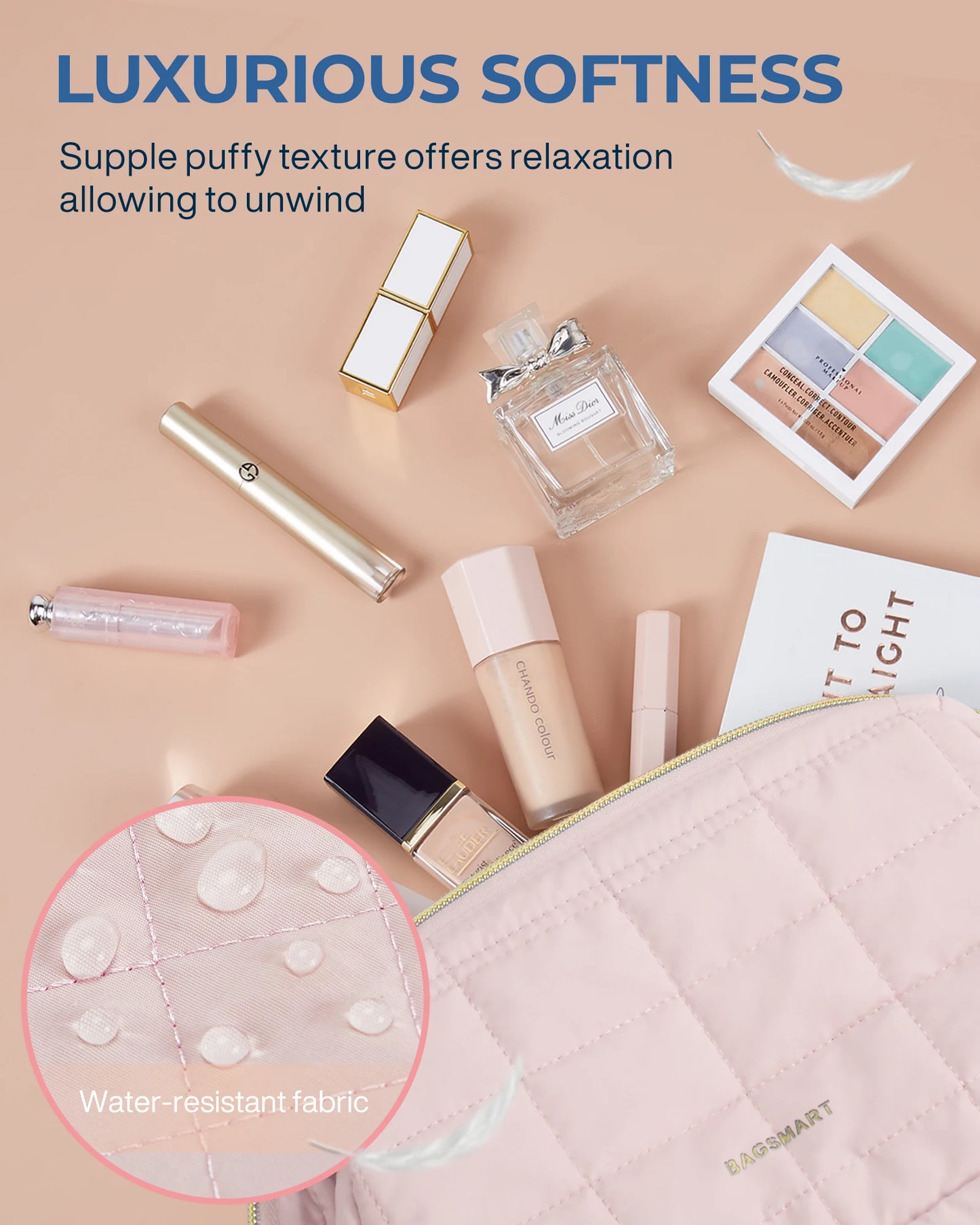 BAGSMART Make Up Bag