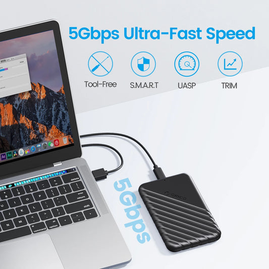 ORICO 2.5” USB 3.0 SATA Drive Enclosure