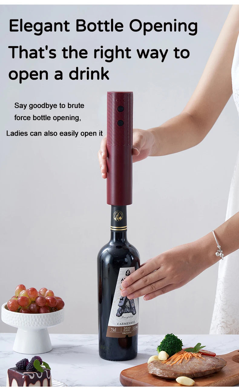 USB Rechargeable Electric Wine Bottle Opener