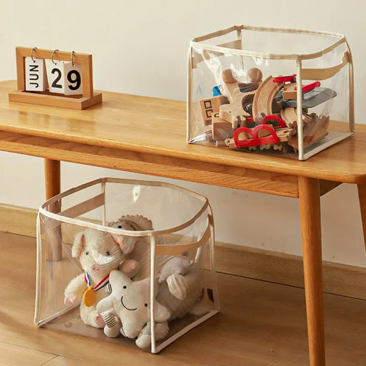 Transparent Children's Toys Storage Basket