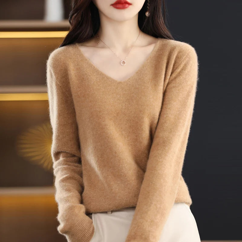 100% Pure Wool Cashmere Sweater