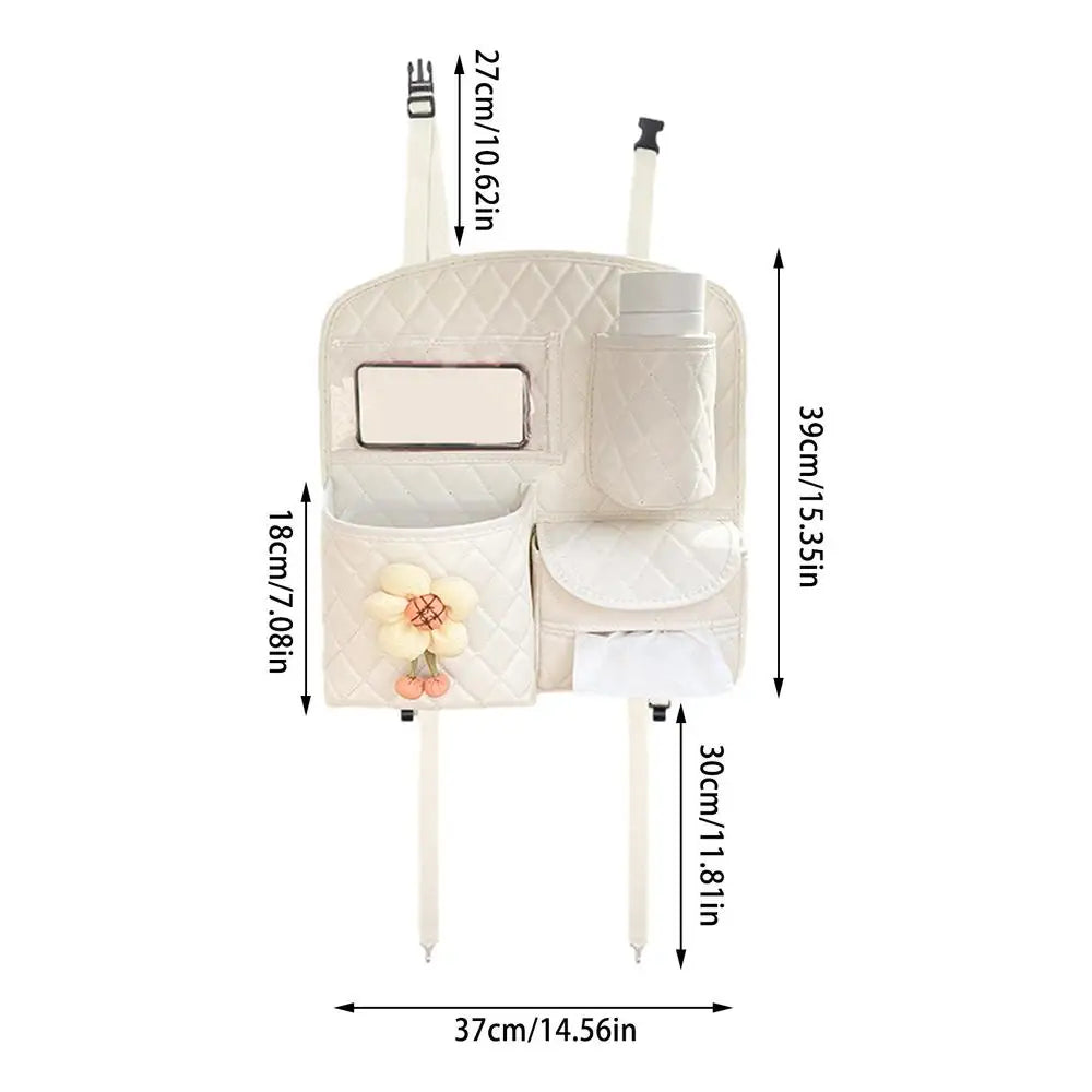 Car Rear Seat Organizer