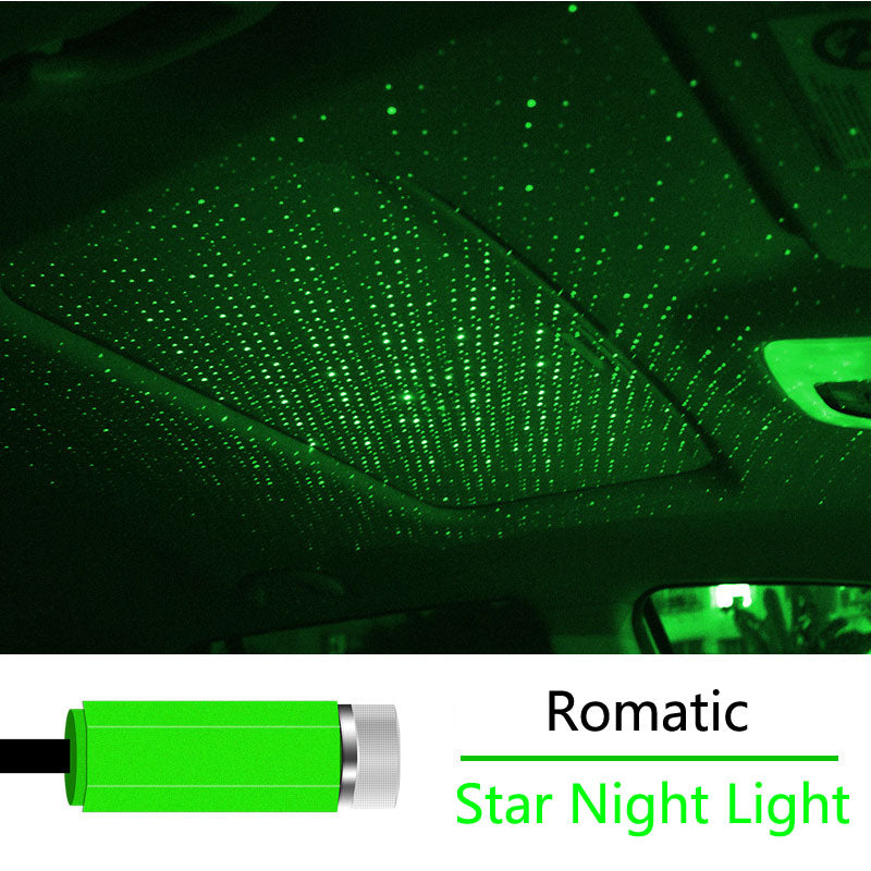 Romantic LED Car Roof Star Night Light Projector