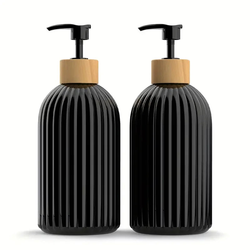 500ml Strip Soap Dispenser With Bamboo Pump