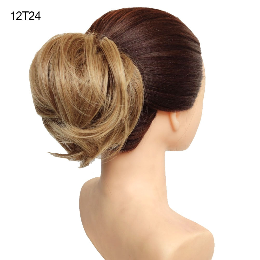 Jeedou Messy Bun Chignon Donut Hair Pad