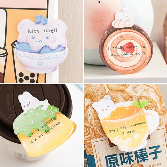Cute Pet Sweetheart Sticky Notes