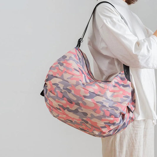 Foldable Reusable Shopping Tote Bag