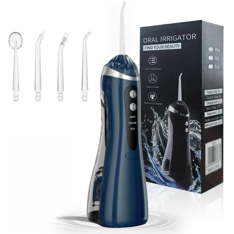 IPX7 Waterproof Rechargeable Dental Cleaner
