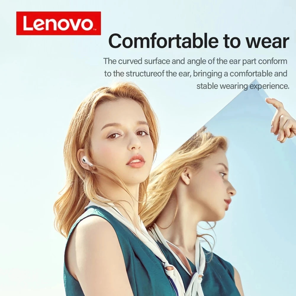 Original Lenovo lp40 Bluetooth Earphones With Microphone