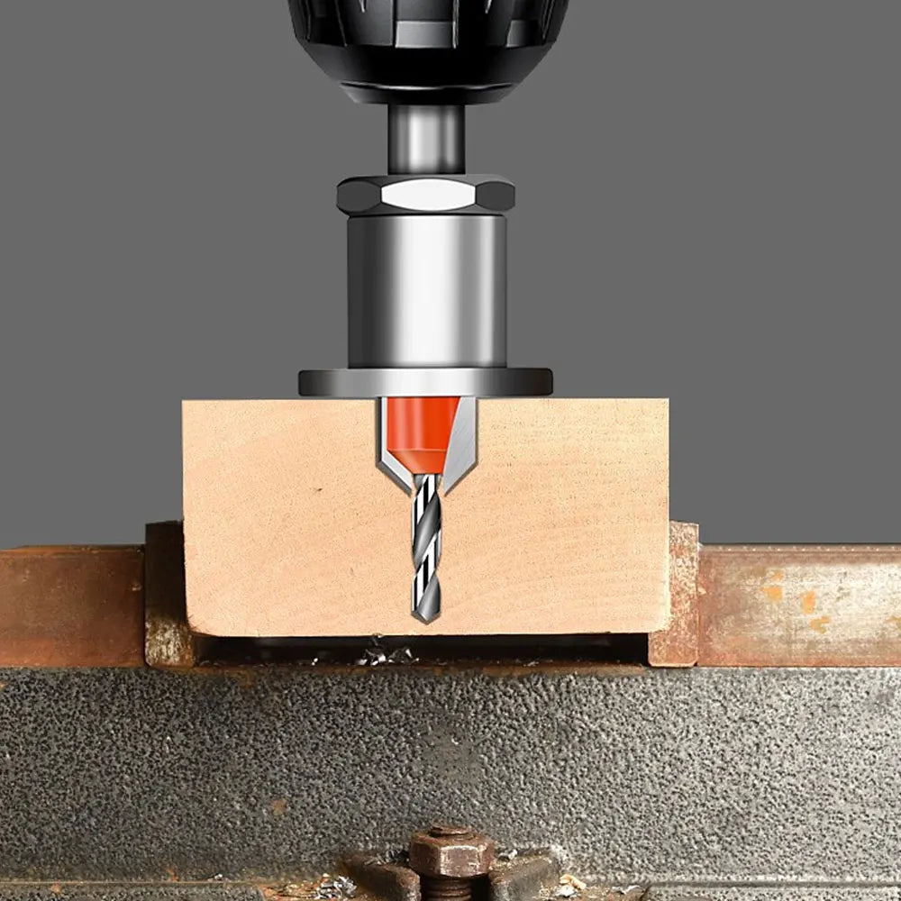 Adjustable Countersink Drill Bits