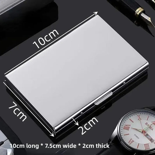 Stainless Steel RFID Blocking Credit Card Holder