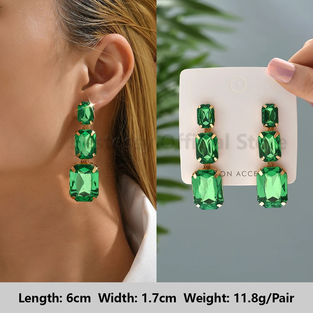 Classic Crystal Earrings