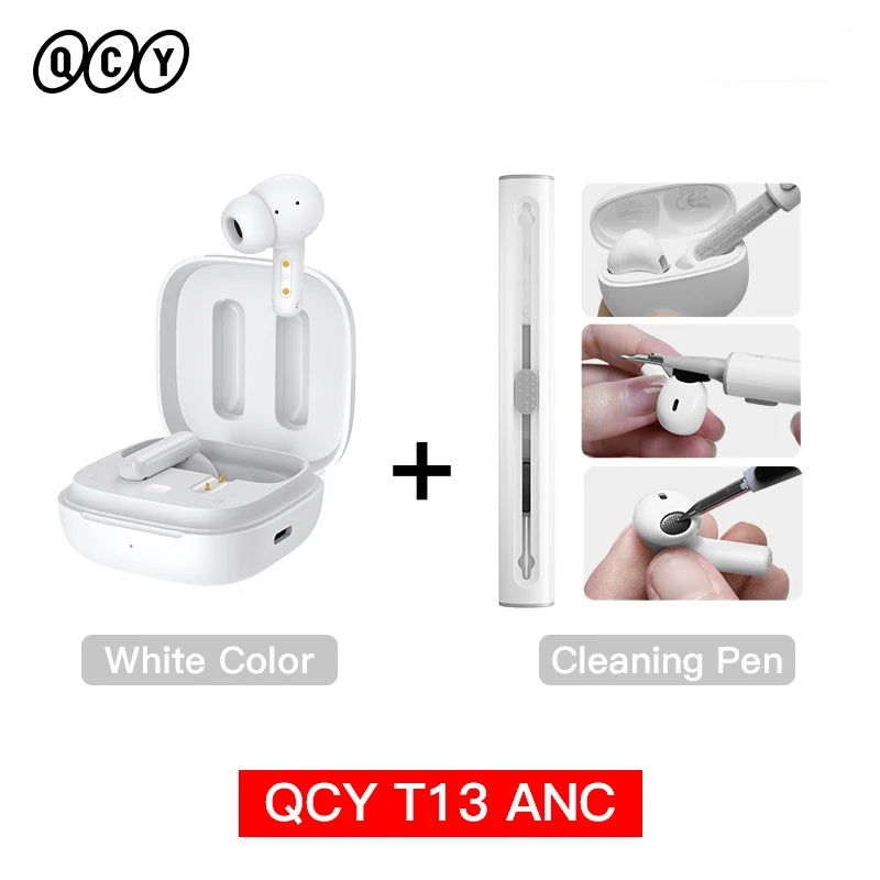 QCY T13 ANC Wireless Bluetooth Noise Cancellation Earphones