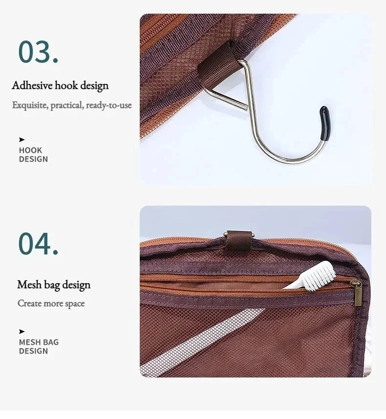 Leather Toiletry Bag