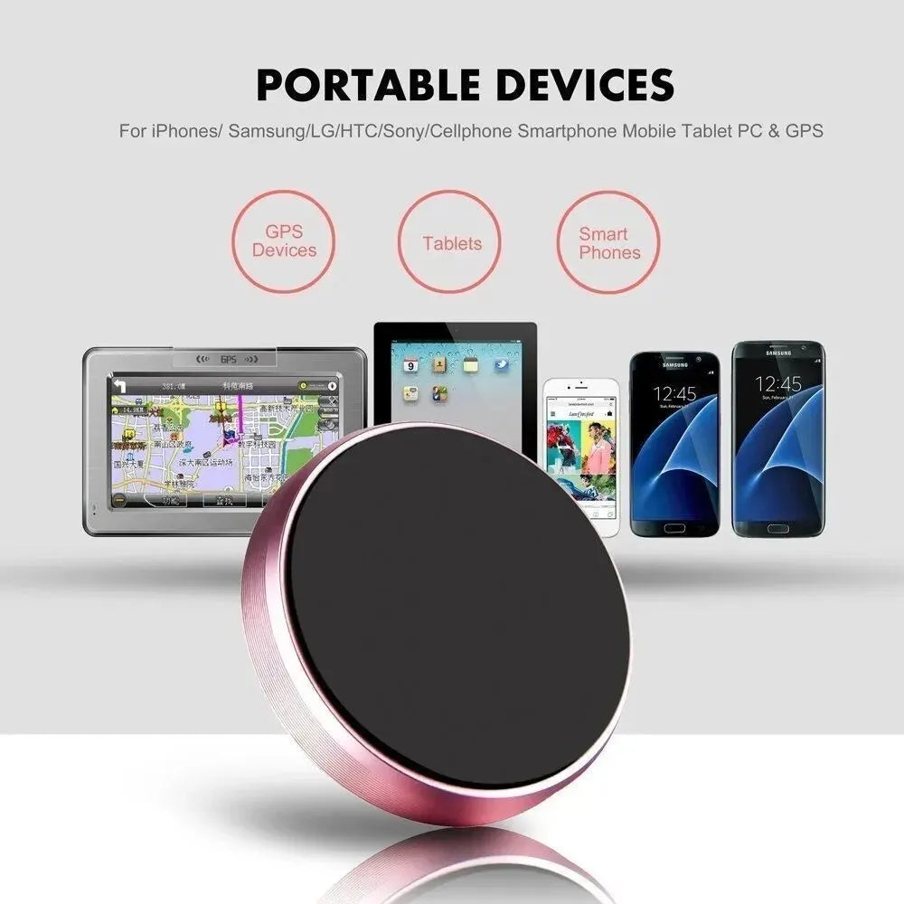 Magnetic Phone Car Holder Stand for iPhone Samsung Xiaomi Huawei