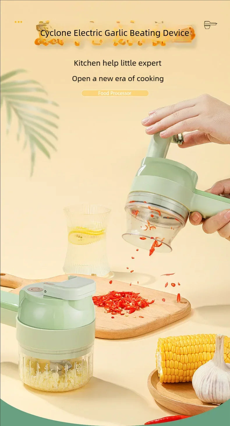 4In1 Electric Vegetable Cutter