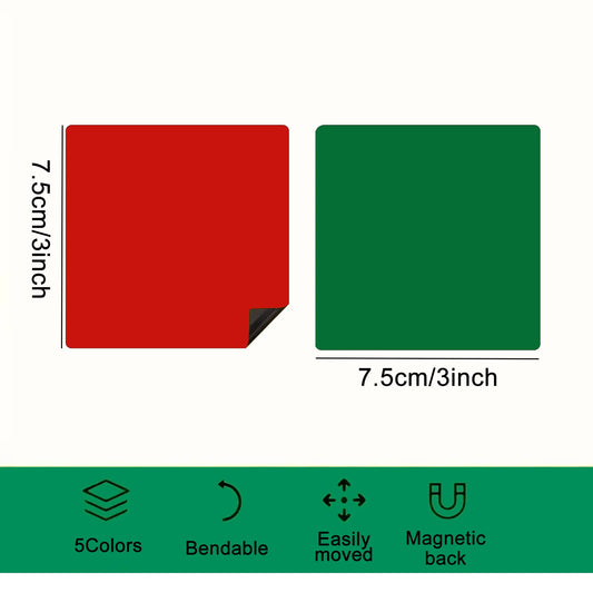 Colorful Magnetic Writable Labels
