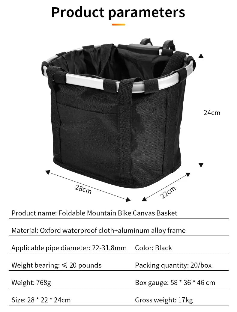 Bicycle Front Basket