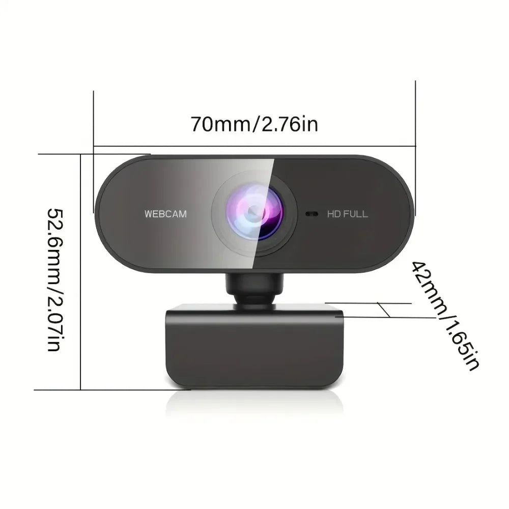 1080P USB Webcam with Microphone