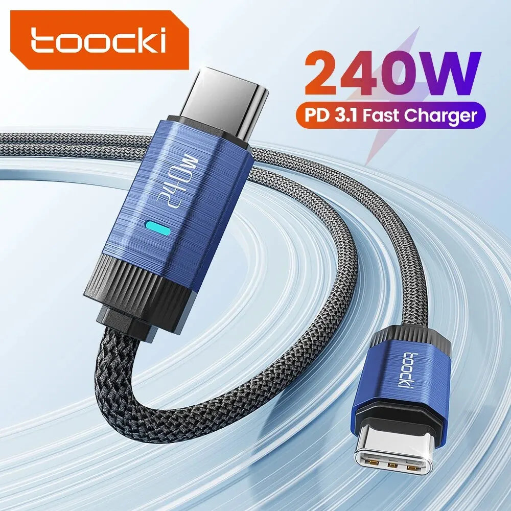 Toocki 240W Type C to USB Super Fast Charging