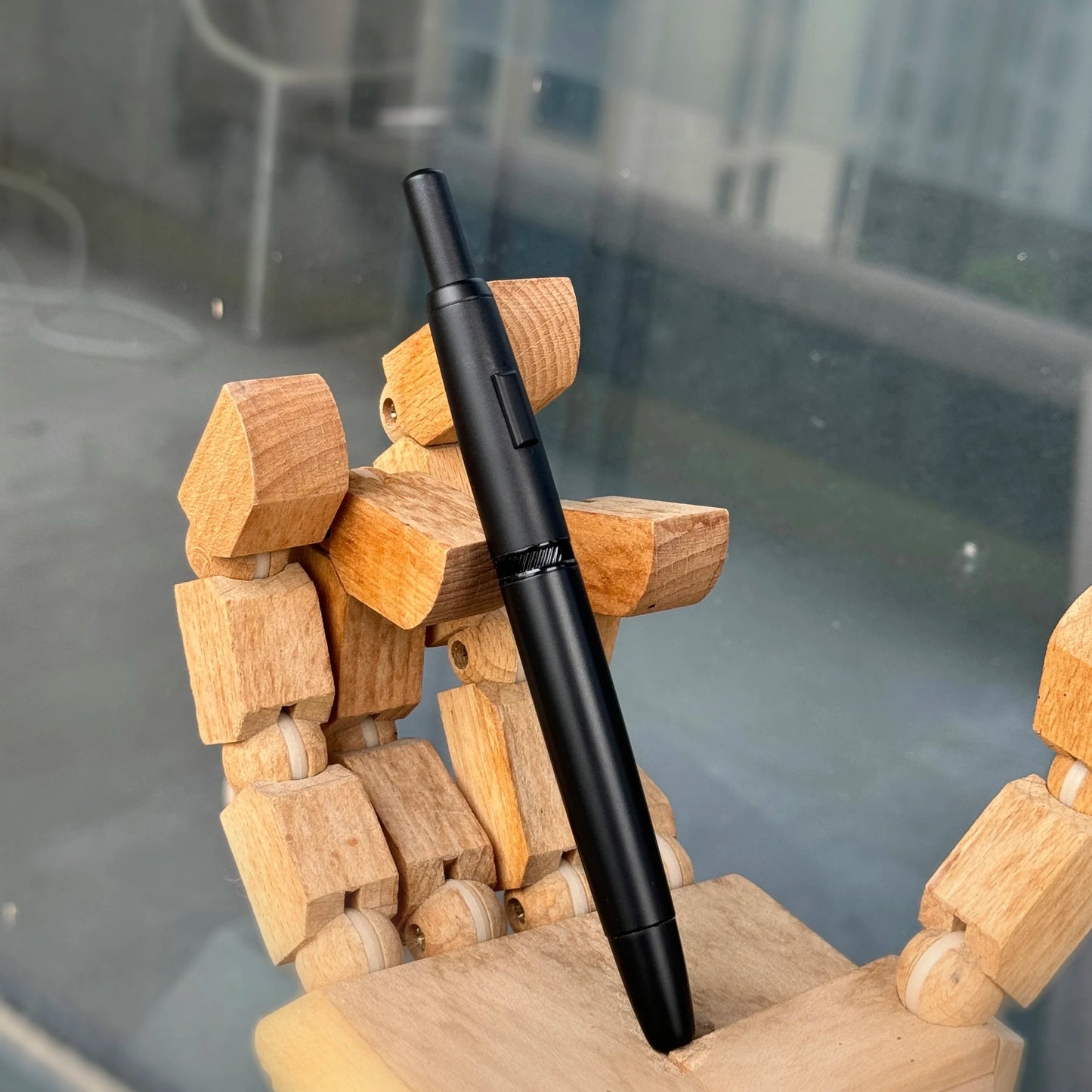 Fountain Pen Retractable EF/F Nib Metal With Clip