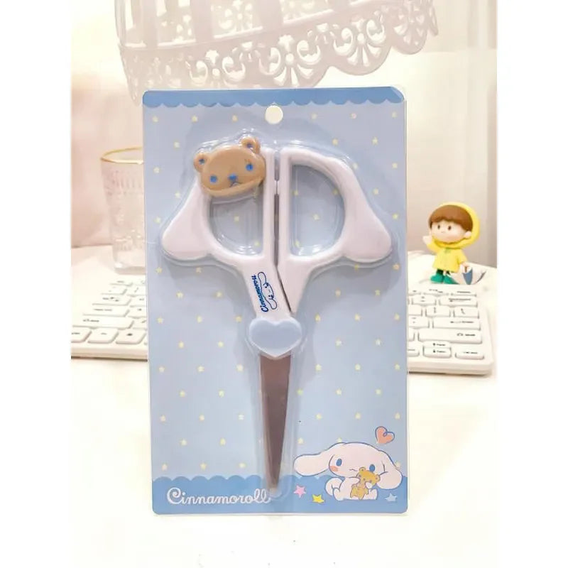 San Liou Cute Cartoon Hello Kitty My Melody Kuromi Scissors