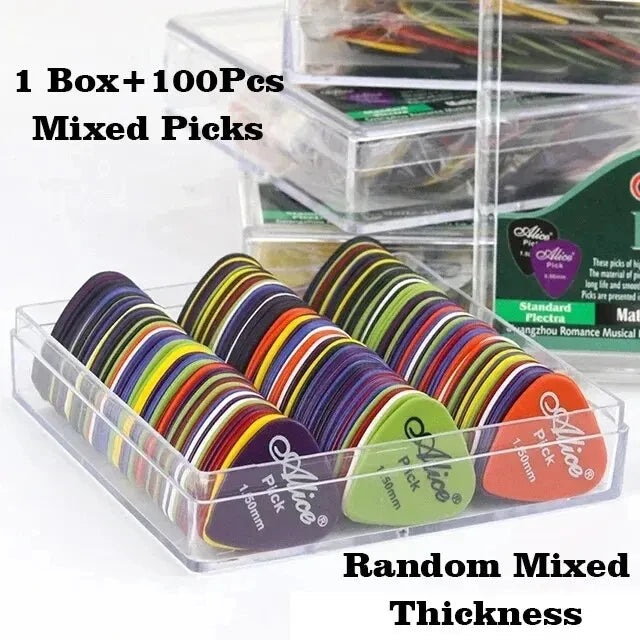 Multicolor Guitar Picks 24/50/100 Pieces