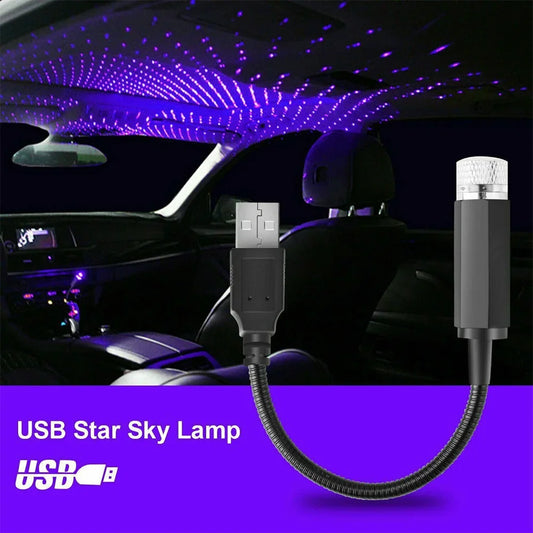 Mini LED Car Roof Star Night Light
