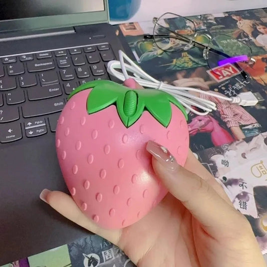 Pink Wired Gaming Mouse