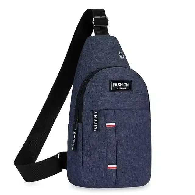 Men's One Shoulder Crossbody Chest Bag