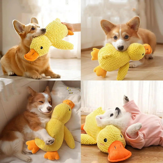 Duck Plush Squeaky Dog Toy