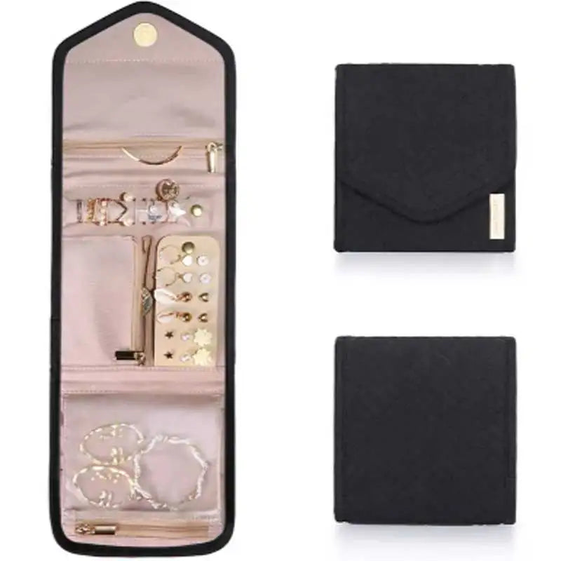 Foldable Jewellery Roll Folding Bag