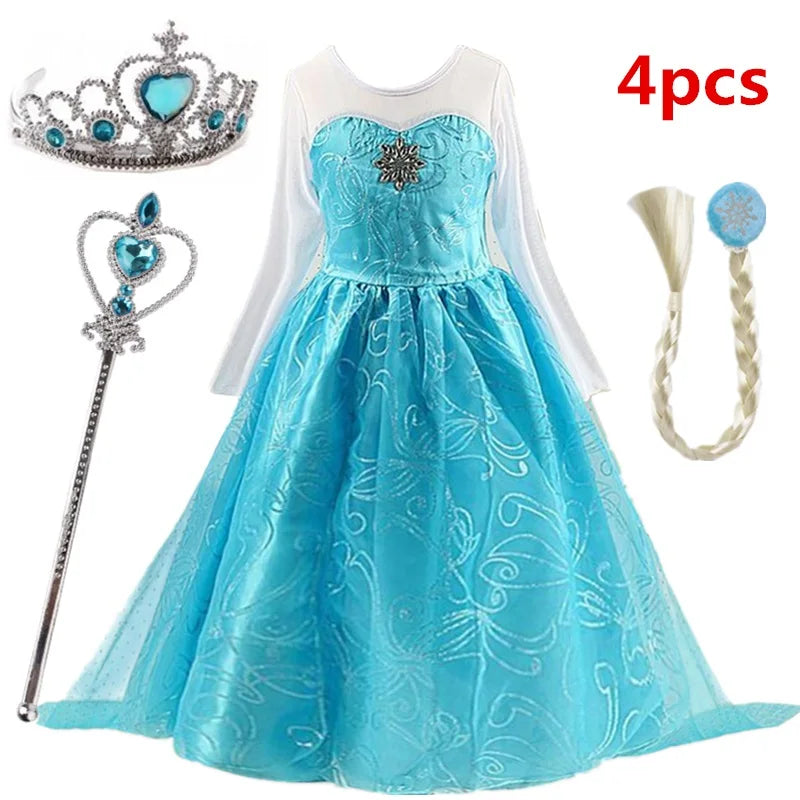 Snow Queen Elsa Costume for Girls