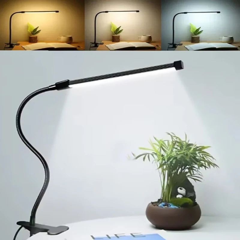 USB LED Clamp Desk Lamp