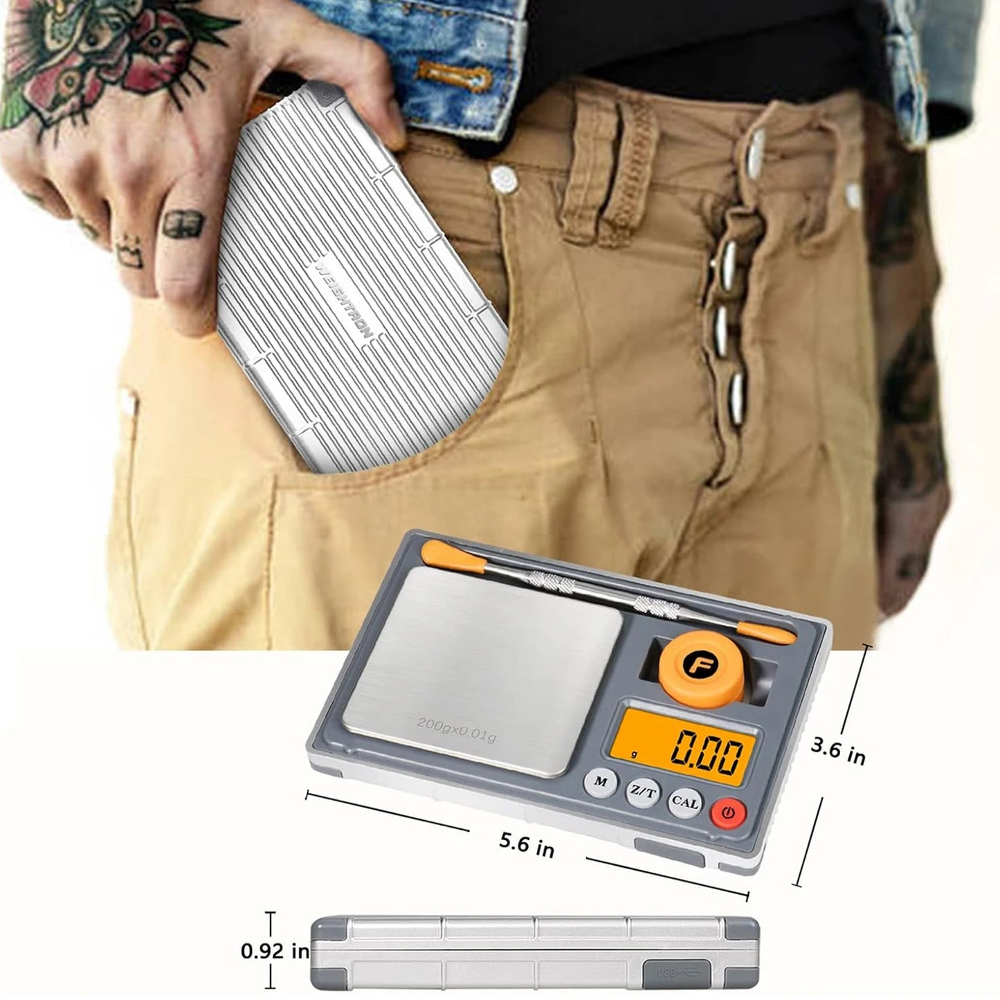 Gram Rechargeable Scale