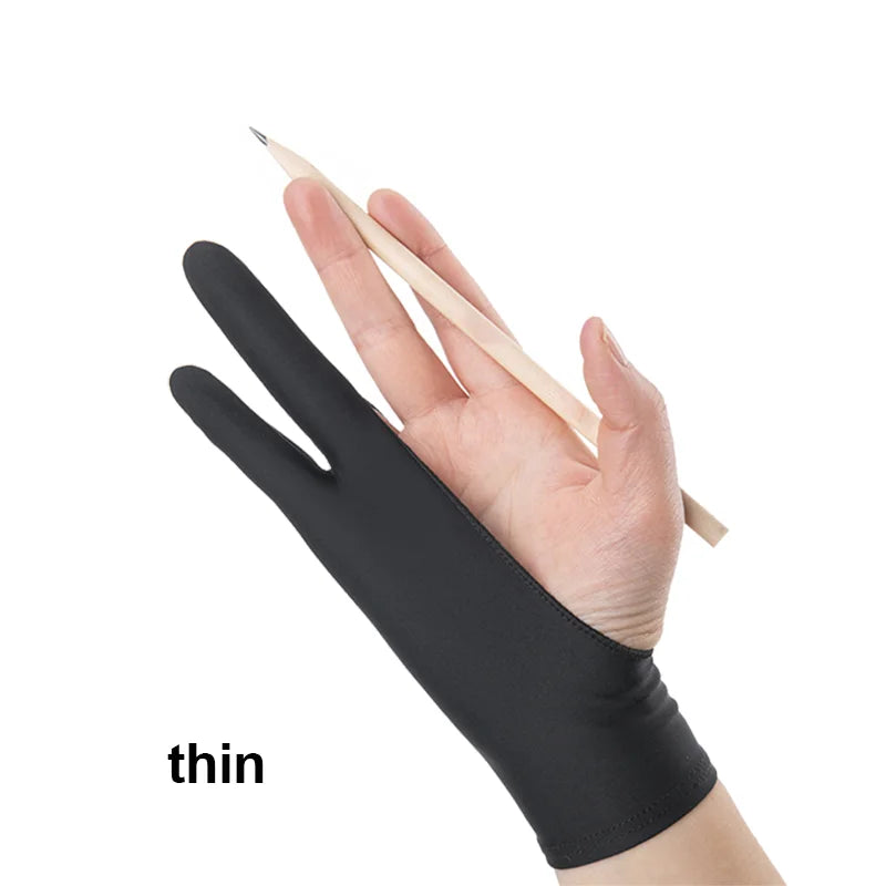 Two-Finger Drawing Glove for Tablets