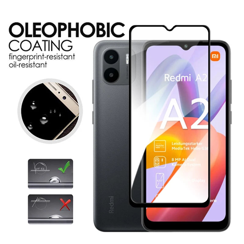 Tempered Glass Screen Protector For Redmi