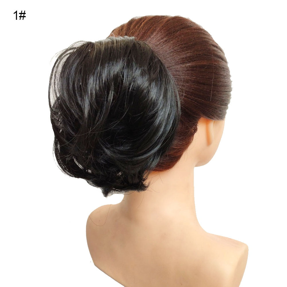 Jeedou Messy Bun Chignon Donut Hair Pad
