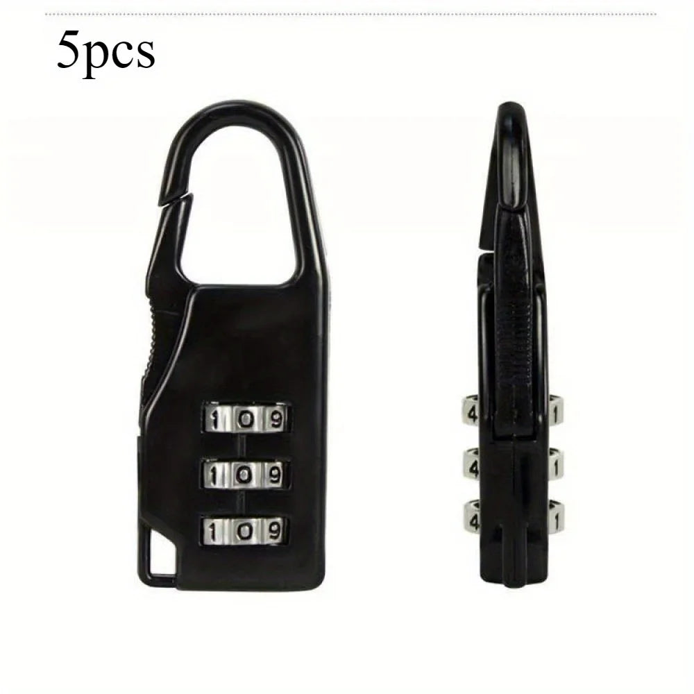Mini Travel Combination Padlock Set