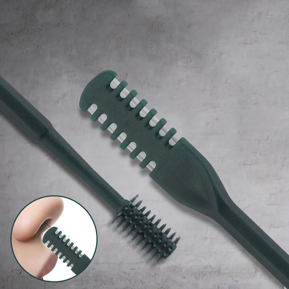 Portable Manual Nasal Nose Hair Trimmer Clipper With Storage Box