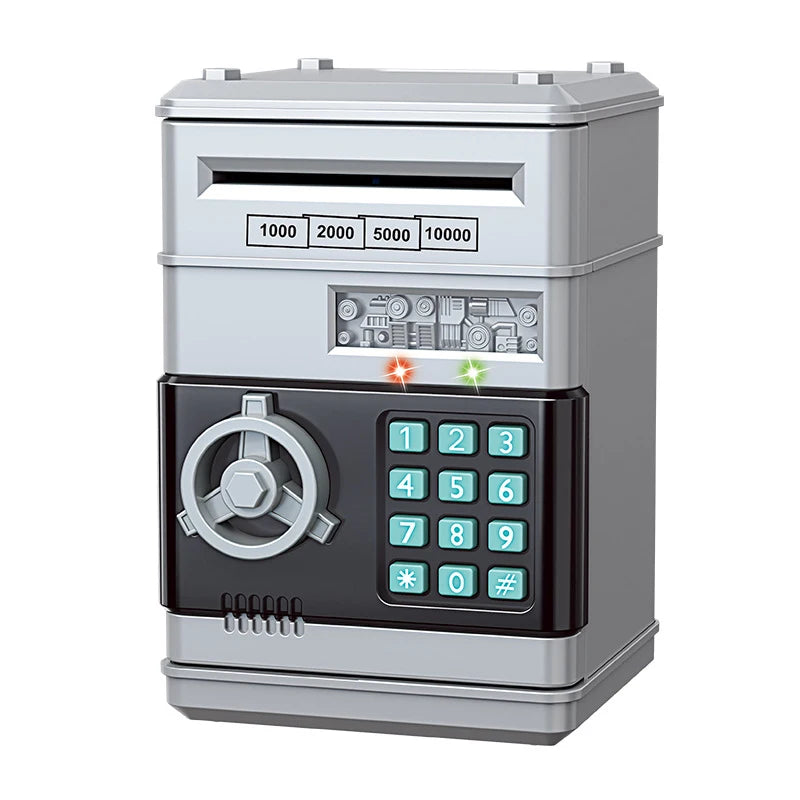 Electronic Mini Safe Piggy Bank with Password Lock