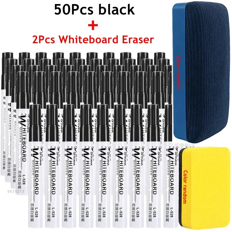 Haile Erasable Whiteboard Marker Pens